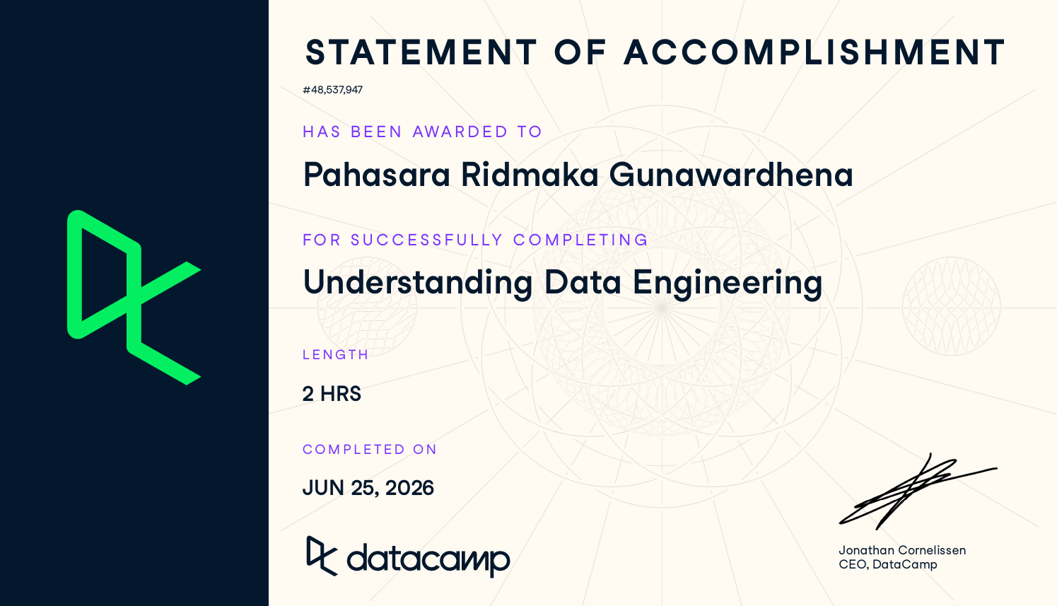 Understanding Data Engineering