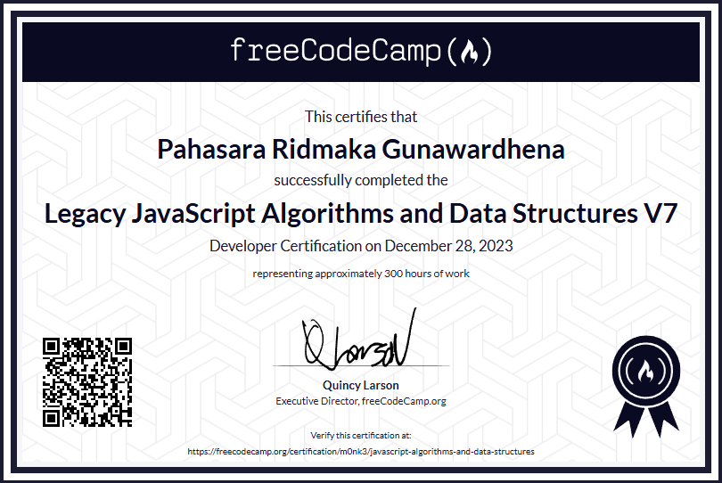 JavaScript Algorithms and Data Structures