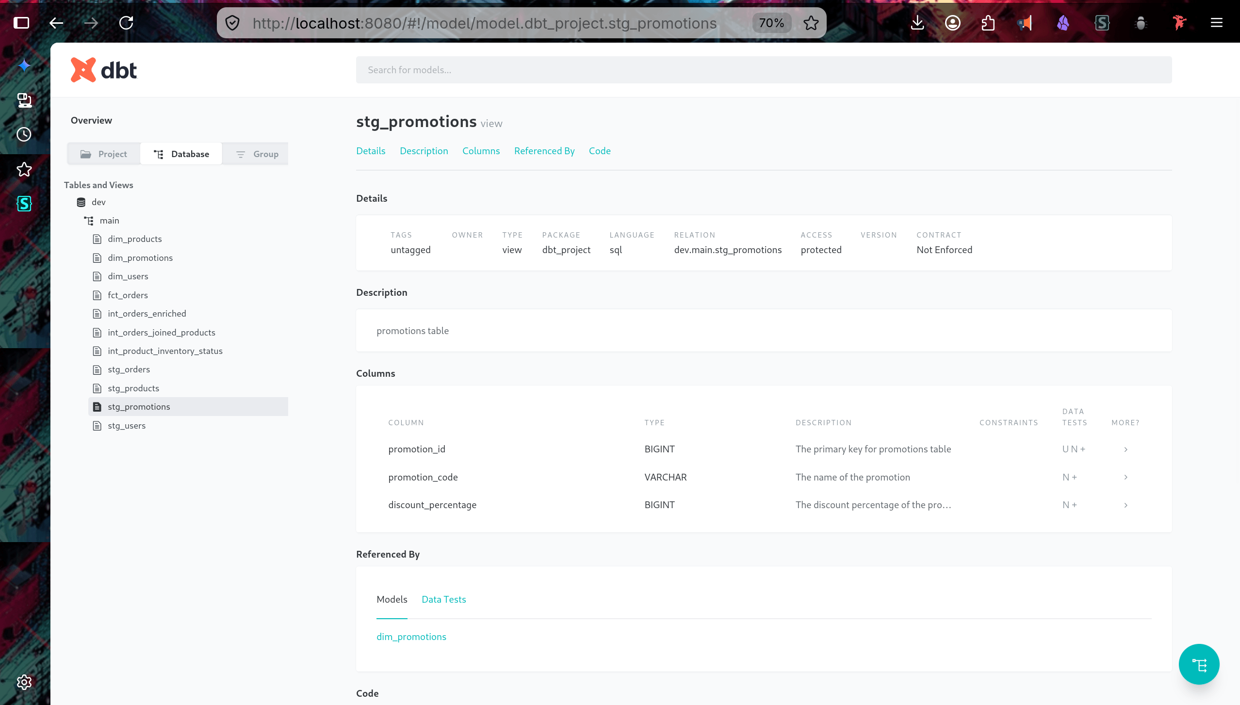 dbt E-Commerce Data Transformation Pipeline